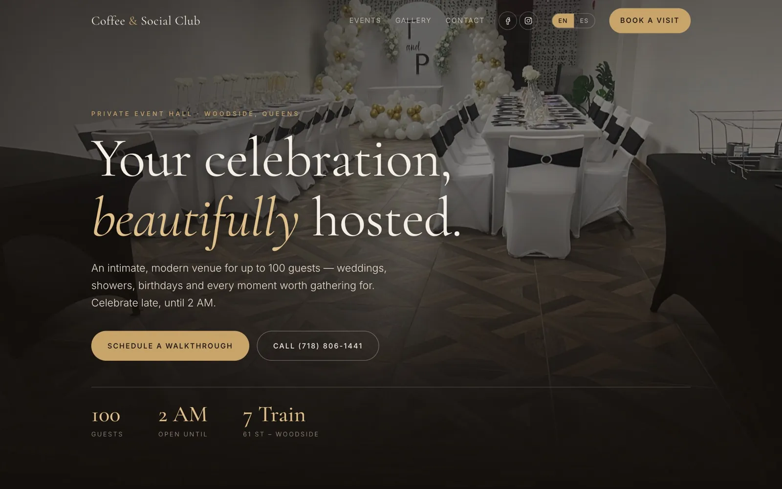 Project · Event hall